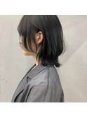 ブルーブラック × ミディアムウルフ