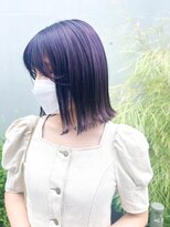 ブランロール 中目黒店(Blanl'or)&nbsp;大人ガーリー/ダークアッシュ/似合わせカット/レイヤーカット