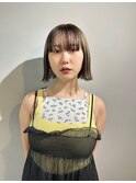 ハイライト/アンブレラカラー/切りっぱなしボブ《札幌/大通り》