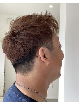 アロヘアー(Alo hair) ショートカット×メンズカラー