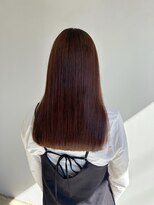 セダクション 道後樋又店(Seduction) ぱっつんロング×パープルカラー