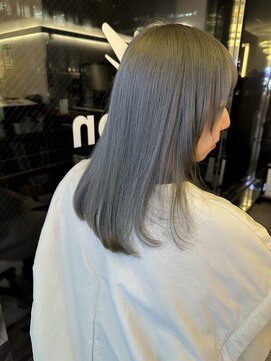 インプレッション(impression produced by LA’BO) 【札幌/impression佐藤】ブルーシルバー/ハイトーンカラー