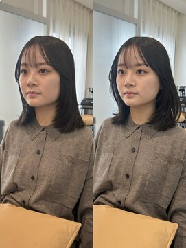 エレノア 池袋店(Eleanor) 顔周りレイヤー / レイヤーカット