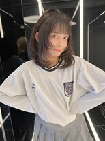 レディアル 渋谷(REDEAL)&nbsp;バレイヤージュハイライトカラーインナーレイヤーカットウルフ