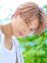 オーシャントーキョー 原宿(OCEAN TOKYO)&nbsp;韓国ヘアカルマパーマカルマバングセンターパートベージュ