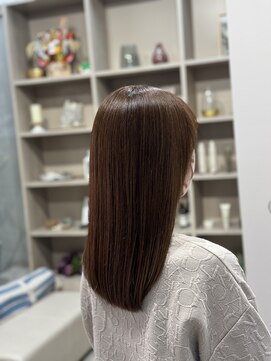 プレビア 上尾店(PREVIA) 髪質改善カラー☆アッシュブラウン