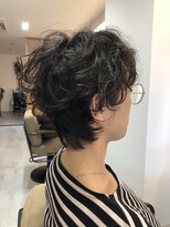 パーク(PARK)&nbsp;ショートウルフ×パーマ