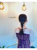 編みおろしスタイル