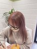 前髪カット＋カラー＋SILLO.クイックトリートメント￥9,900