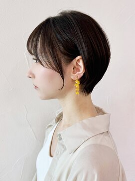 アイティー バイ アルバム 浦和店(IT by ALBUM) オリーブカラー秋色透明感カラーボブルフ_ba534101