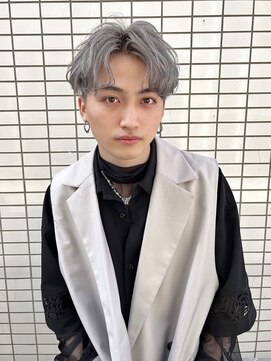 アグラントープ(a Gland taupe) モテる韓国マッシュ◇ハイトーンセンターパート