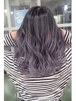 ルミヘアー 金沢駅西口店(Lumi hair)&nbsp;★バイオレットバレイヤージュ/グラデーションカラー/金沢