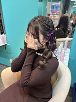 ふわふわハーフツイン
