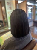 内巻きボブ