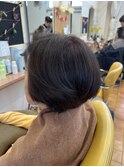 80年代風ボブ
