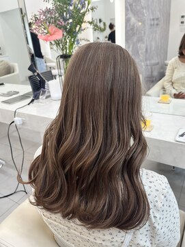 アオ 甲府本店(AO) ヘーゼルベージュ×ブリーチ