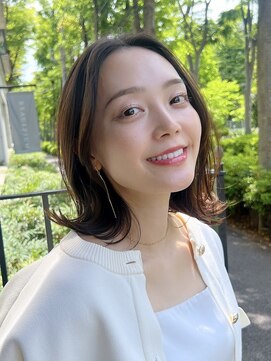 ビュートリアム 広尾(BEAUTRIUM) ミディアムレイヤー　大人ヘア　広尾　恵比寿　麻布　30代　40代