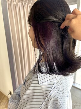 ルチア ヘア ステラ 京都店(Lucia hair stella) ハイライト/ダブルカラー/インナーカラー/学割U24/京都/河原町