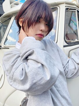 バイエイト(X８) ショート×シアーグレージュ