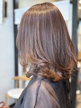 ゼン ネオ(Zen Neo) 【髪質改善】柔らかココアブラウン♪艶カラー