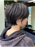 ショートカット×ニュアンスパーマ