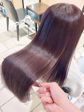 髪質改善トリートメント*美髪ミディアムロングヘア*30代40代50代