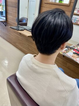 マッシュショートヘア