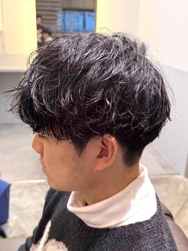 ノイセル(Noisyle) MEN’S HAIR/波巻きツイストスパイラル/リバースセンターパートO