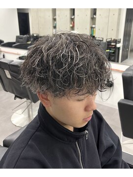 レボ 片町店(Revo) 波巻きスパイラル×ホワイトメッシュ