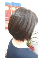 グランミリ(Grand mm)&nbsp;大人の丸み前下がりショートボブ