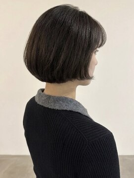 ノラ ギンザ(NORA GINZA) 【喜友名】ボブレイヤーボブ外ハネボブ結べるボブ暖色カラー