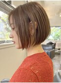 ボブショートボブ切りっぱなしボブ内巻きボブミニボブ小顔カット