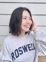 トコトコ(tocotoco)&nbsp;ボブベースのパーマを活かしたグレージュカラー