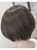 【Cubicの最高峰】極上の艶とまとまり★大人丸みショートボブ