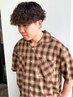 メンズカット+パーマ(ツイストスパイラル、波巻き)+ケアトリートメント￥11500