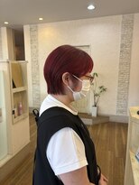 スウィートハンズ 具志川店(Sweet Hands)&nbsp;耳掛けショートボブ[カット/カラー/トリートメント]