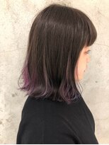 美容室ヒラトヤ 都南店&nbsp;小顔カット抜け感ナチュラルボブ切りっぱなしミニボブ