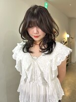 ニコフクオカヘアーメイク(NIKO Fukuoka Hair Make)&nbsp;〈NIKO〉ハッシュカット.ミディアムレイヤー.ダブルカラー.福岡