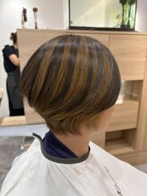 ヘアー ワークス スペース&nbsp;大人女性×メッシュ