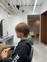 メンズ アイニティ(Men's Inity) 韓国風ナチュラルセンターパート