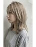 【ワンランク上の透感】ブリーチなしダブルカラー+クイックTR ¥15500→¥11500