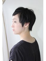 ホワイトルーム(White Room)&nbsp;黒髪×ショートバングのベリーショート