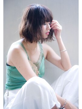 エース (ACE) ACE LA 重めバング×ラグジュアリーミディ