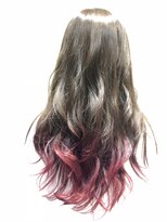ヘアメイク アース ユーカリが丘店(HAIR & MAKE EARTH)&nbsp;赤いグラデーション