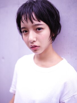 アイビー 吉祥寺(aivee) 【涼しげヘア】ミニボブ×透明感&抜け感ジグザグバング