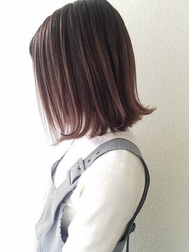 キーン 立川店(keen) 透明感カラー×ボブ［立川/立川駅/立川南口/髪質改善］