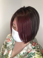 リー 京橋(Lee)&nbsp;暖色系カラーでフェイスフレーミング