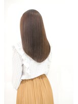 ドゥーエ 国分寺美容室(due)&nbsp;シルキーカットセミロング　髪質改善カラー