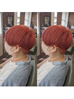 ヘアーサロン リバース(Hair Salon Rebirth)&nbsp;【防府/Rebirth】オレンジ×レッド