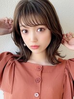 シルクレイ 吉祥寺店(Silk-lei)&nbsp;Silk-lei吉祥寺/エアリーミディ,黒髪でもかわいい春ヘアイルミナ